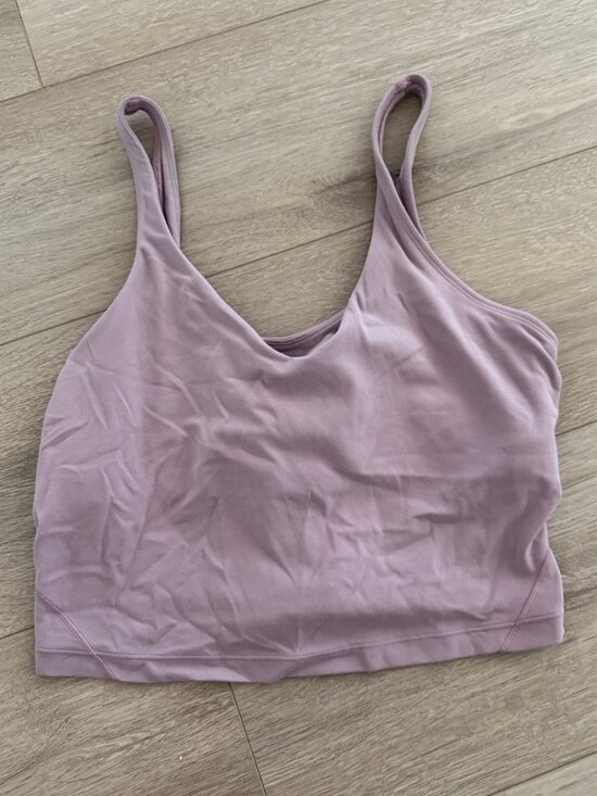 Tops - Pink Crop Tank Top